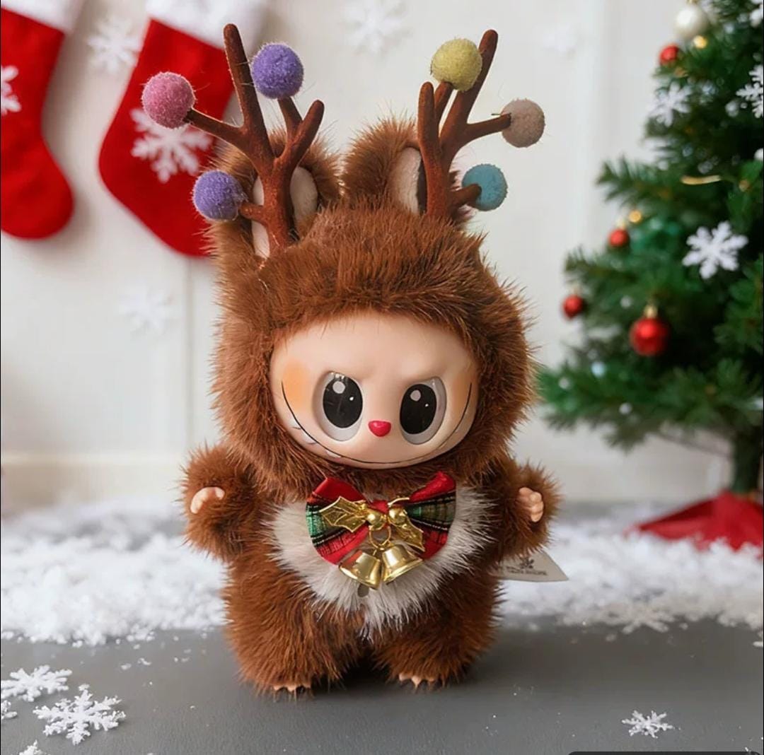 Cross Border Labubu Plush Doll Popula Brown Cross Border Labubu Plush Doll Popula Brown