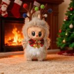 Cross Border Labubu Plush Doll Popula White Mix