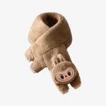 labubu-warm-fluffy-holiday-plush-scarf