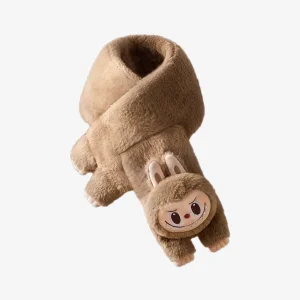 labubu-warm-fluffy-holiday-plush-scarf