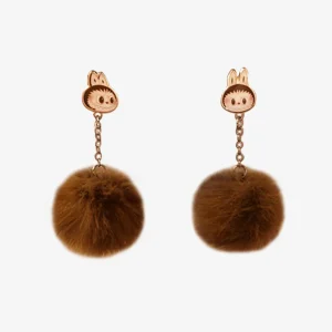 labubu-warm-fluffy-holiday-pompom-earring